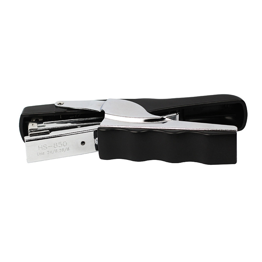Stapler Heavy Duty - Zangenhefter mit Handgriff, Schwarz, Metall, passend