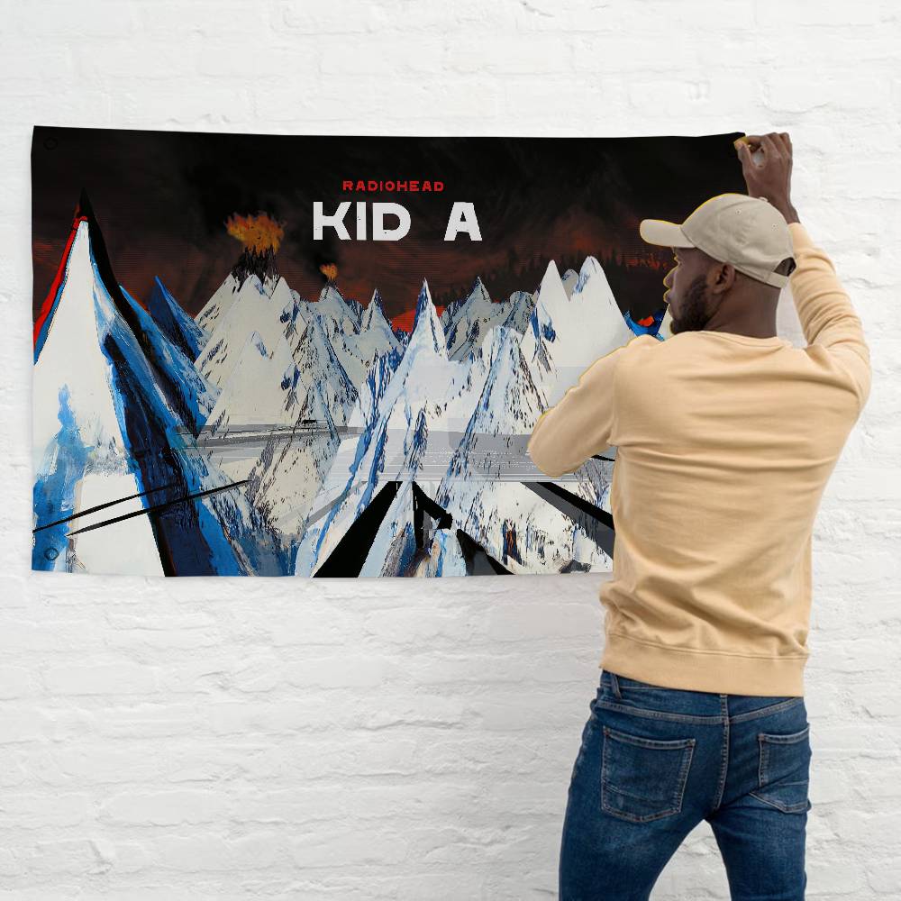 Commercial Printing Company - Klassisches R-Radiohead Rap-Band-Flaggenbanner mit fortschrittlichem Druck