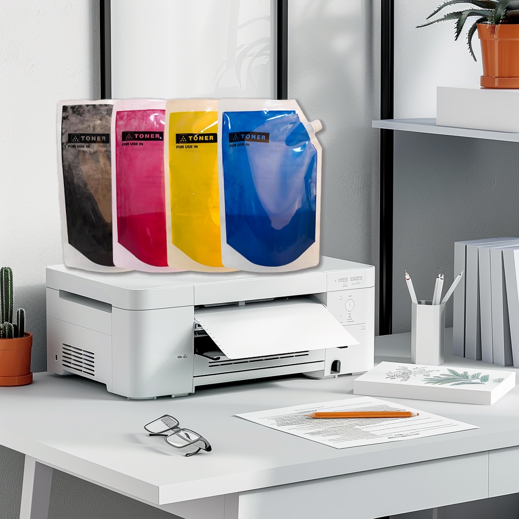 Toner Cartridge - 500 g/Beutel 6500dn Nachfülltonerpulver, kompatibel mit