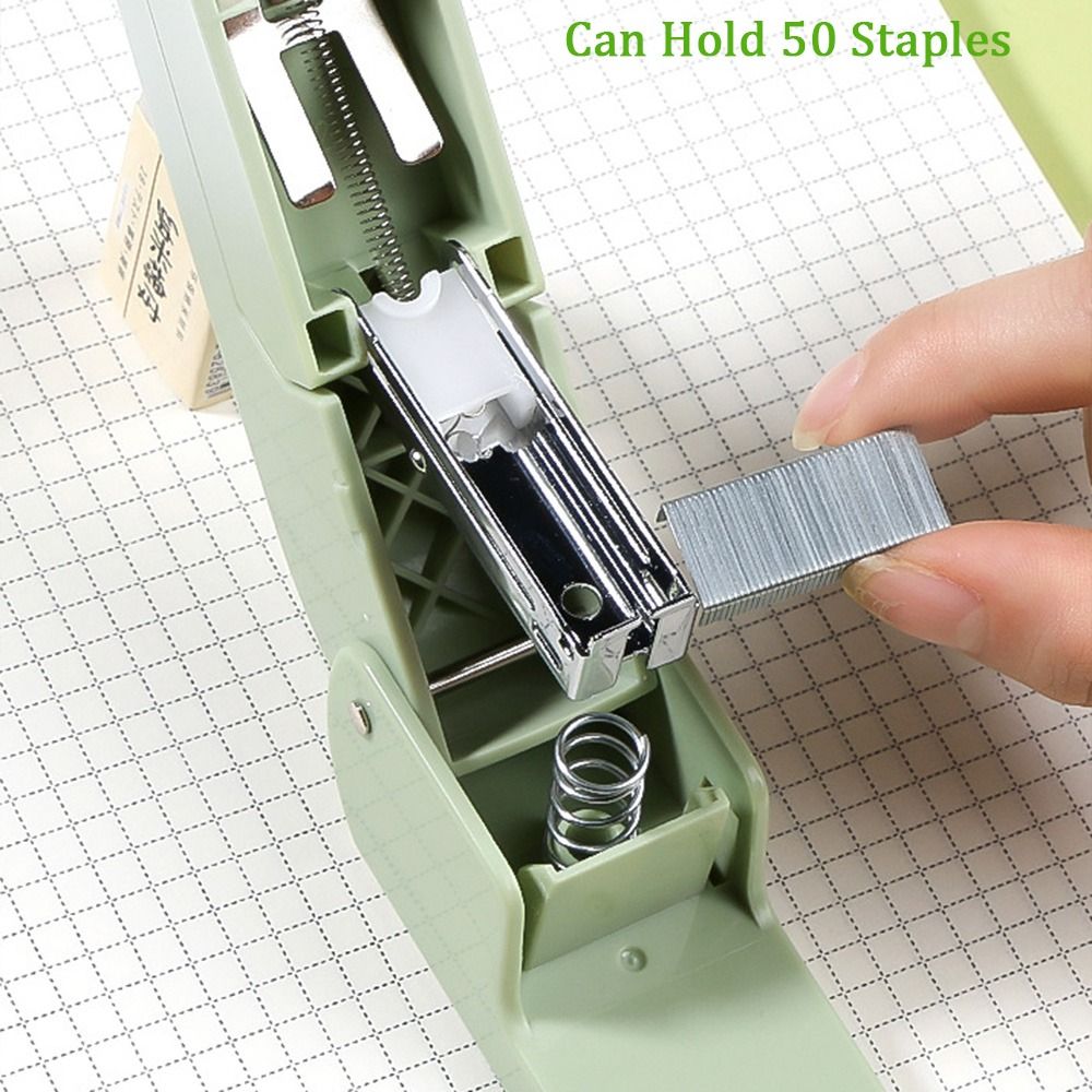 Stapler Heavy Duty - 360-Grad-Drehbarer Tischhefter, mühelose Bedienung, drehbare Heftmaschine