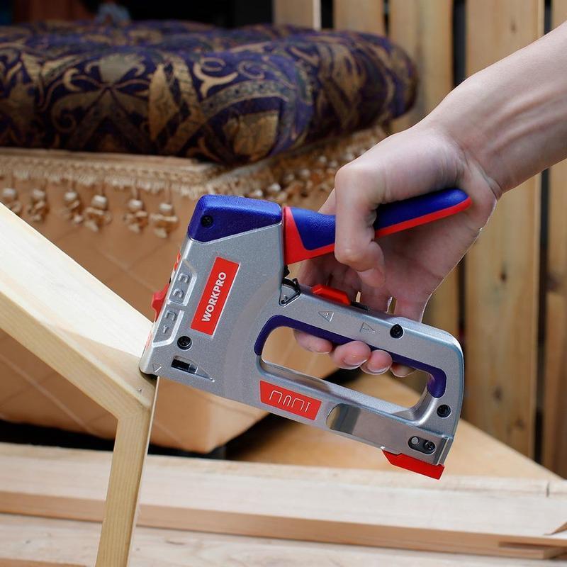 Stapler Heavy Duty - 4-in-1 Hochleistungs-Klammerpistole für Heimwerker, Heimdekoration und