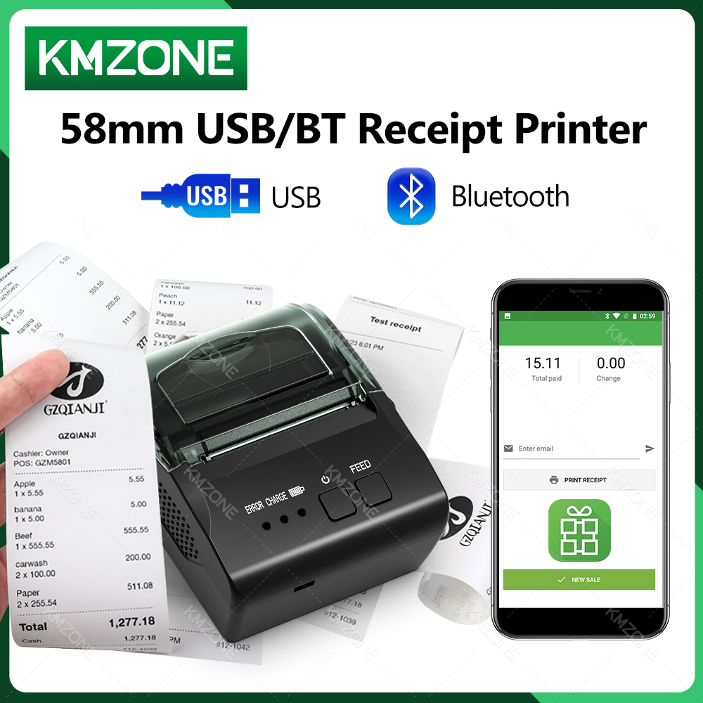 Commercial Book Printing Machines - Pos Quittung mobile Mini drucker drahtlose