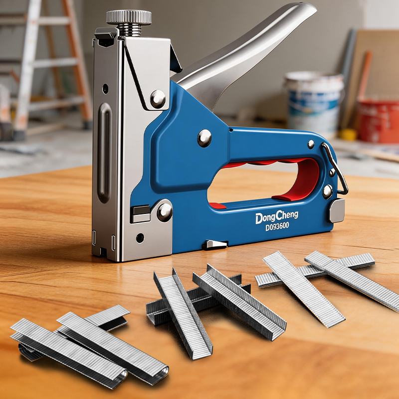 Stapler Heavy Duty - 3-in-1 Nagelpistole aus Kohlenstoffstahl für 4-14mm