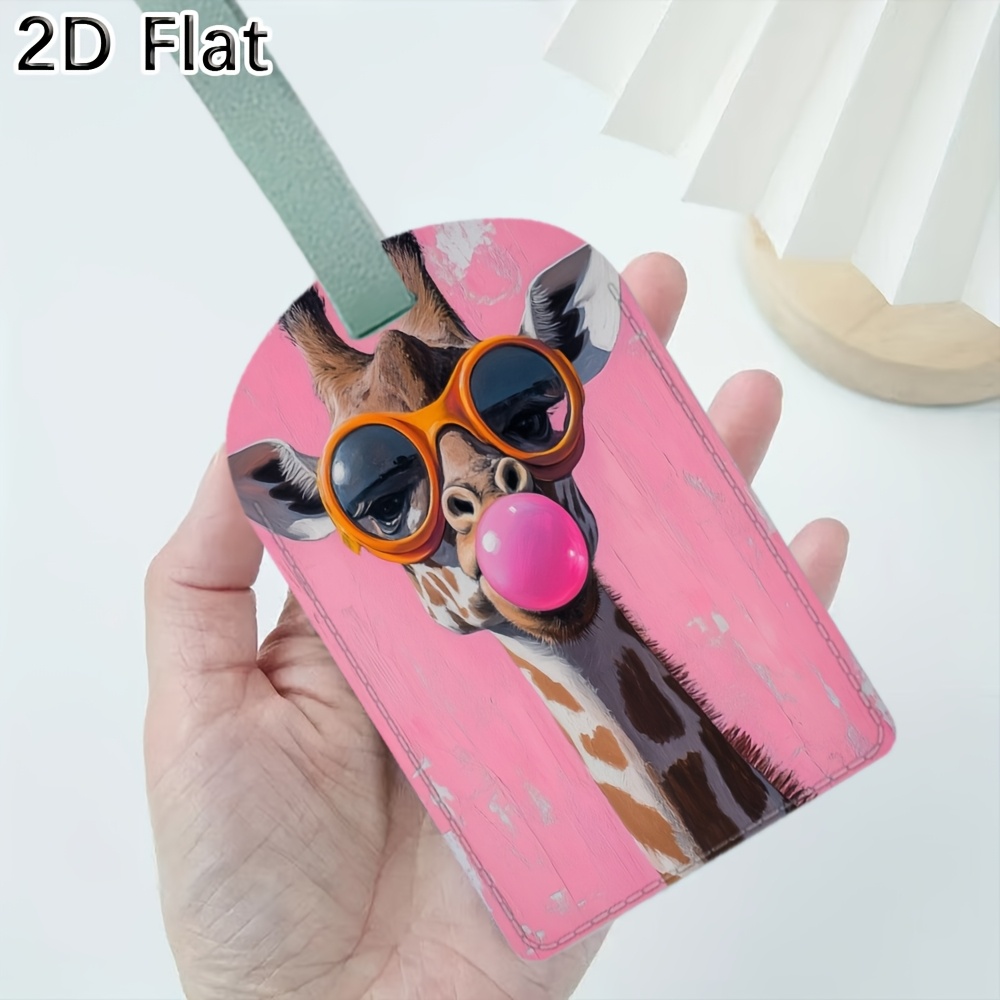 Niedlicher Giraffen-Gepäckanhä – Label Maker Bewertung und Preis