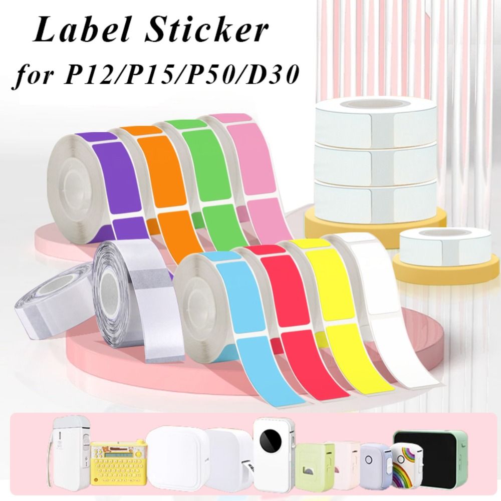 Neues, farbenfrohes, selbstkle – Label Maker Bewertung und Preis