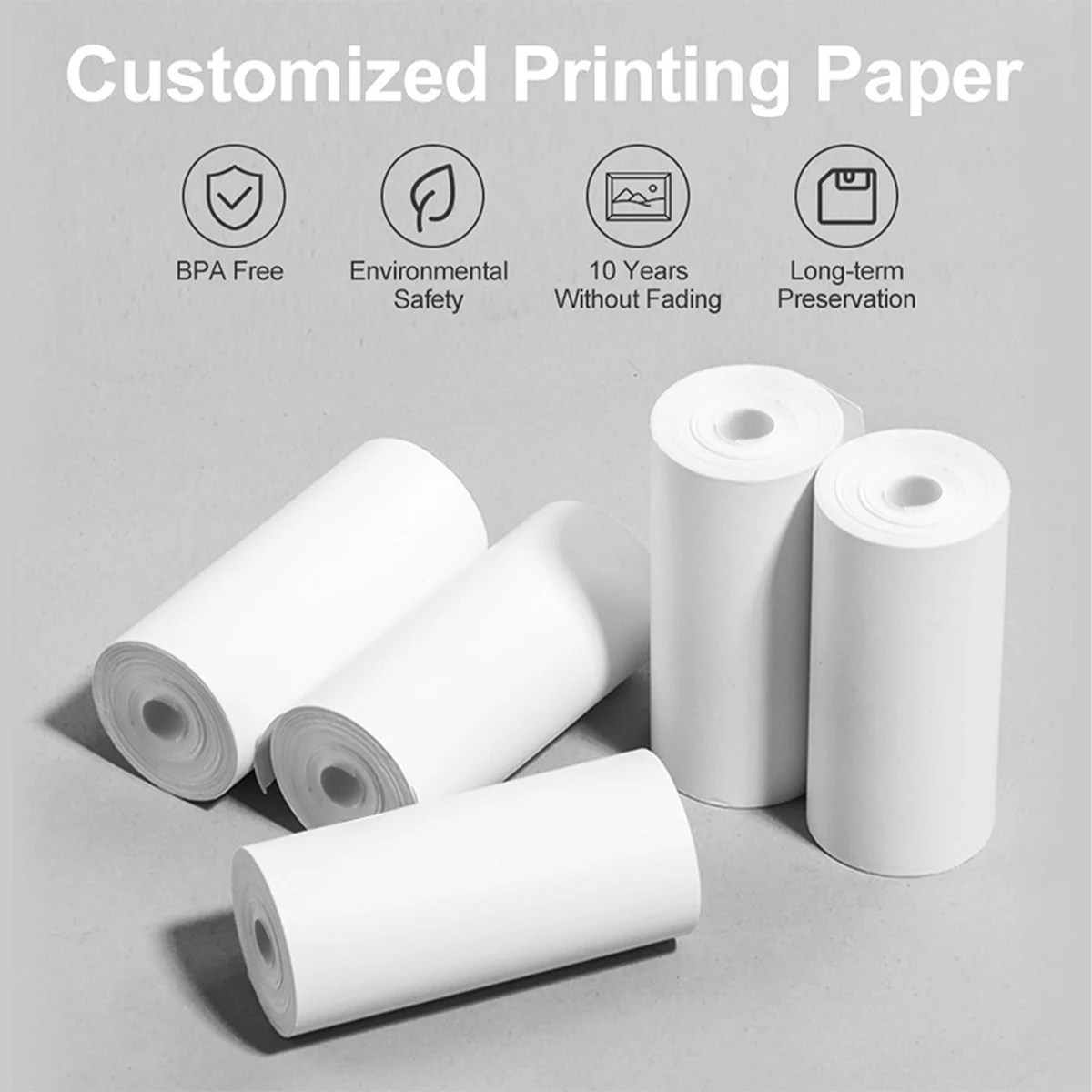 Mini-Druckkamera-Thermopapier, – Photo Printer Bewertung und Preis