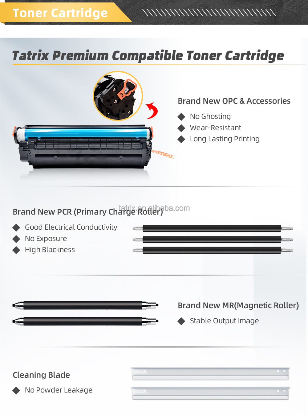 Tatrix DR-3400 DR3400 Premium  – Toner Cartridge Bewertung und Preis