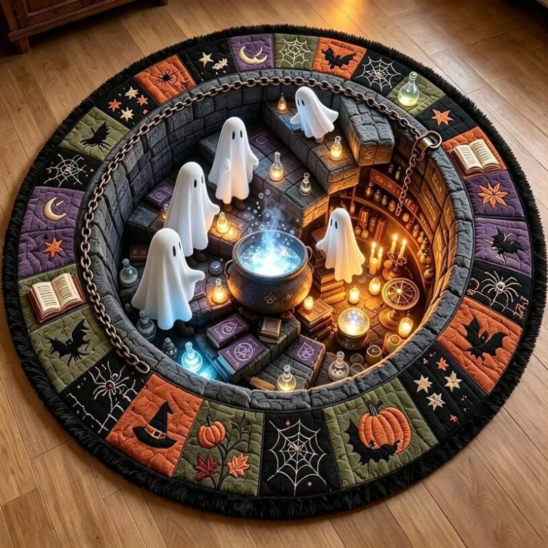 Halloween-Hexenhöhle, 3D-Optik – Commercial Book Printing Machines Bewertung und Preis