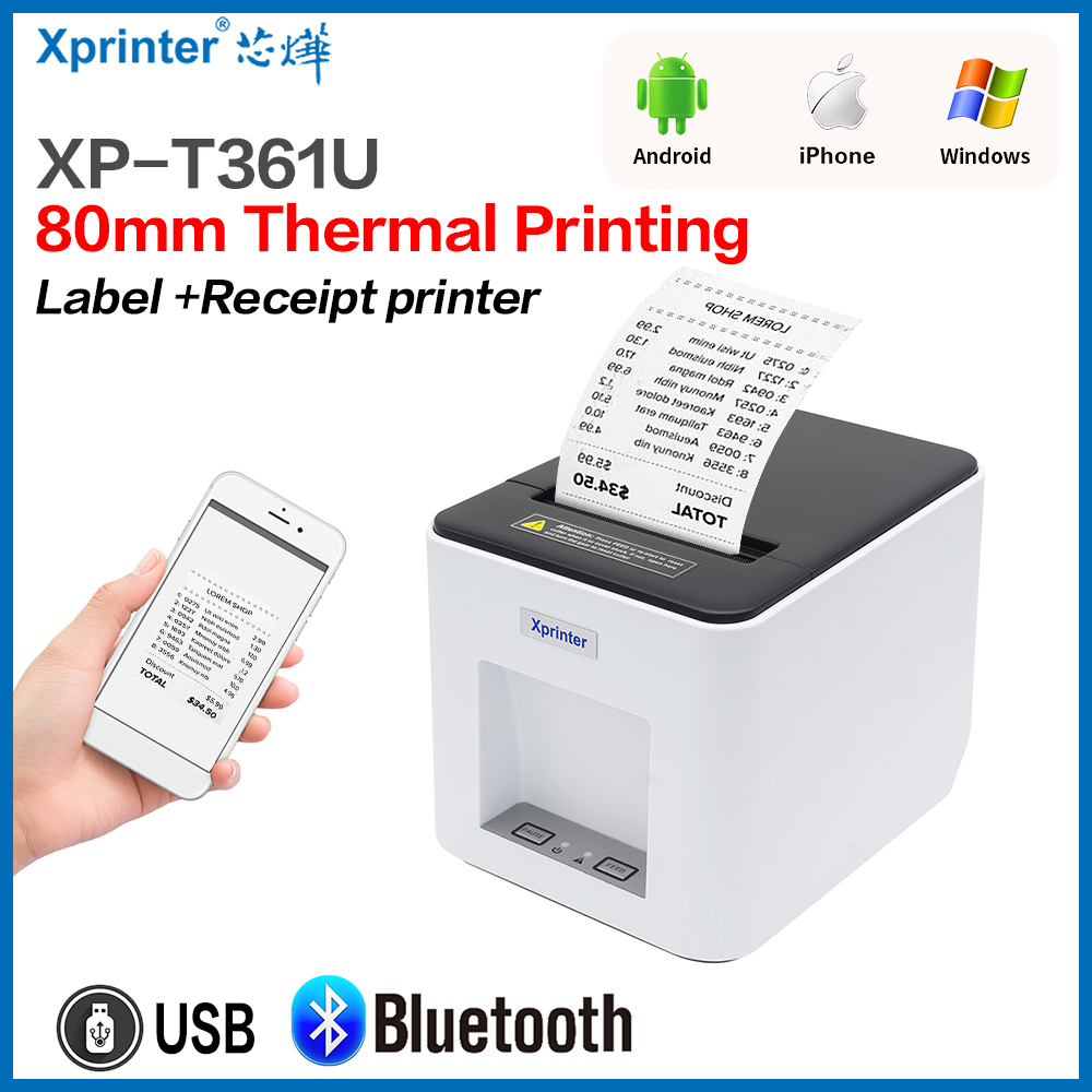 Xprinter 361b Thermo etiketten – Commercial Book Printing Machines Bewertung und Preis