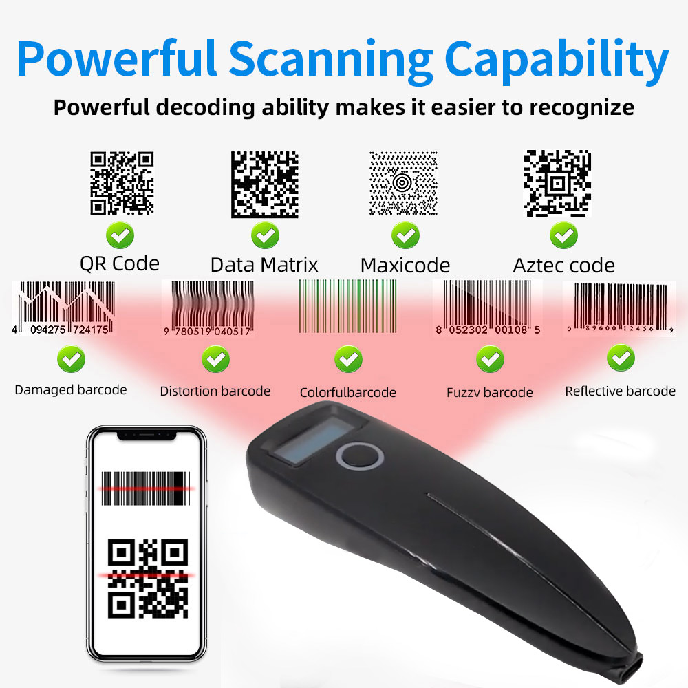 Barcode-Scanner Wireless 1D 2D – Barcode Printer Bewertung und Preis