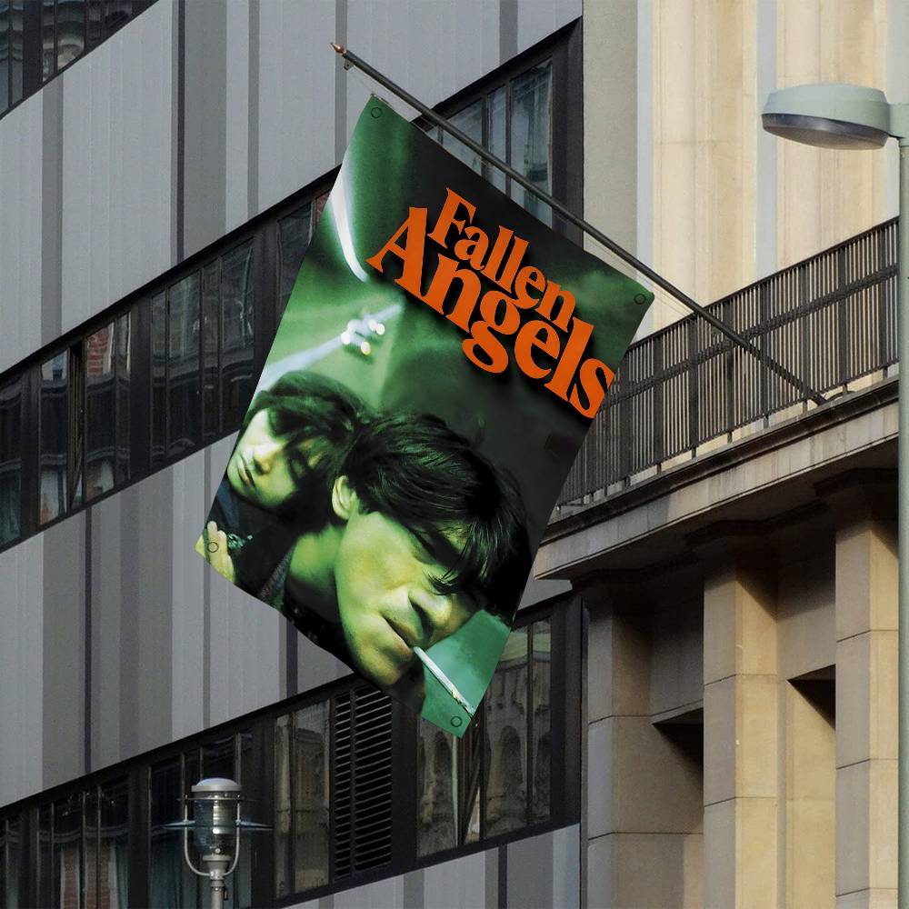 Retro Fallen Angels 1995 Leinw – Commercial Printing Company Bewertung und Preis